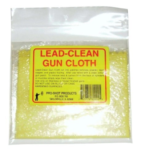 PROSHOT LEAD-CLEAN GUN CLOTH LCC - Taurus Savings